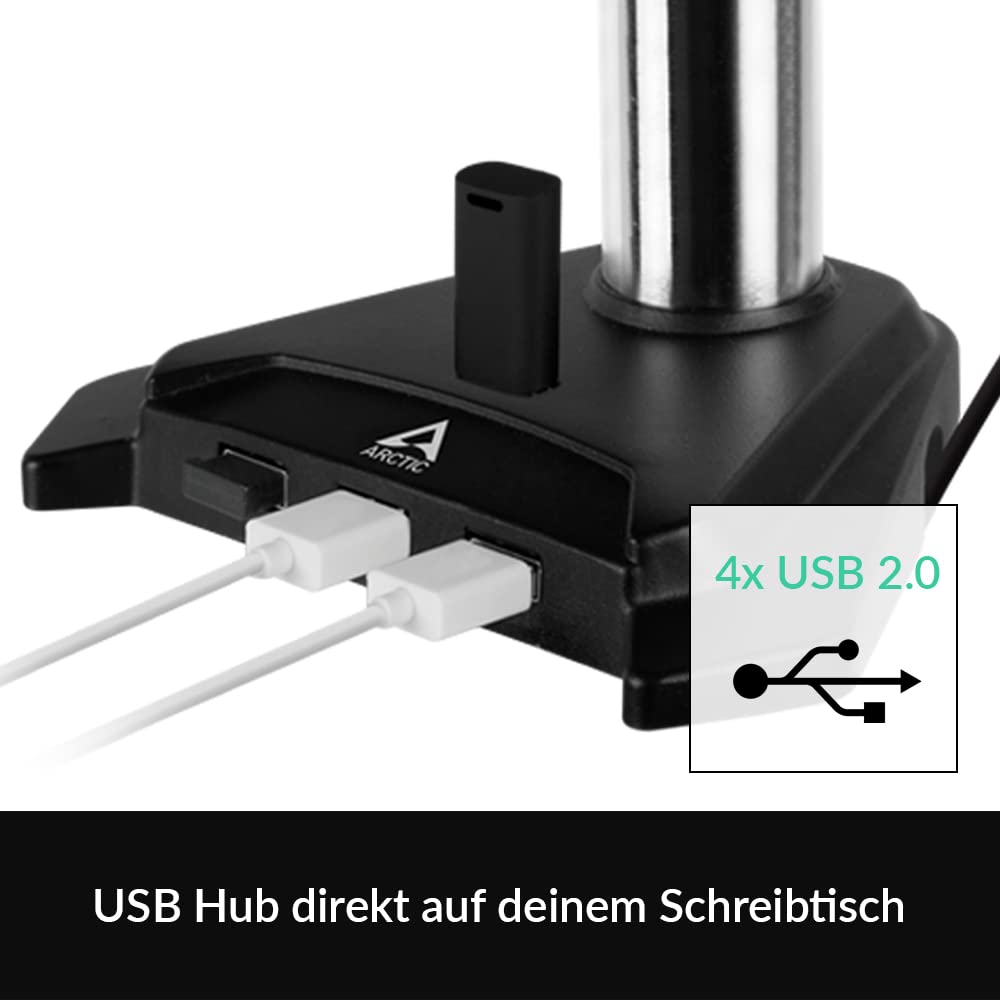 arctic-z2-pro-gen-3-monitorarm-2-monitore-bis-35-zoll-usb-hub image 6