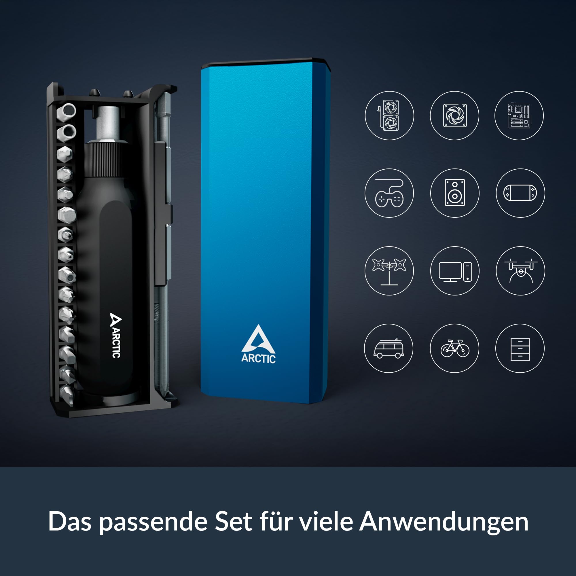 arctic-ratchet-27-in-1-ratschenschraubendreher-s2-bits image 2