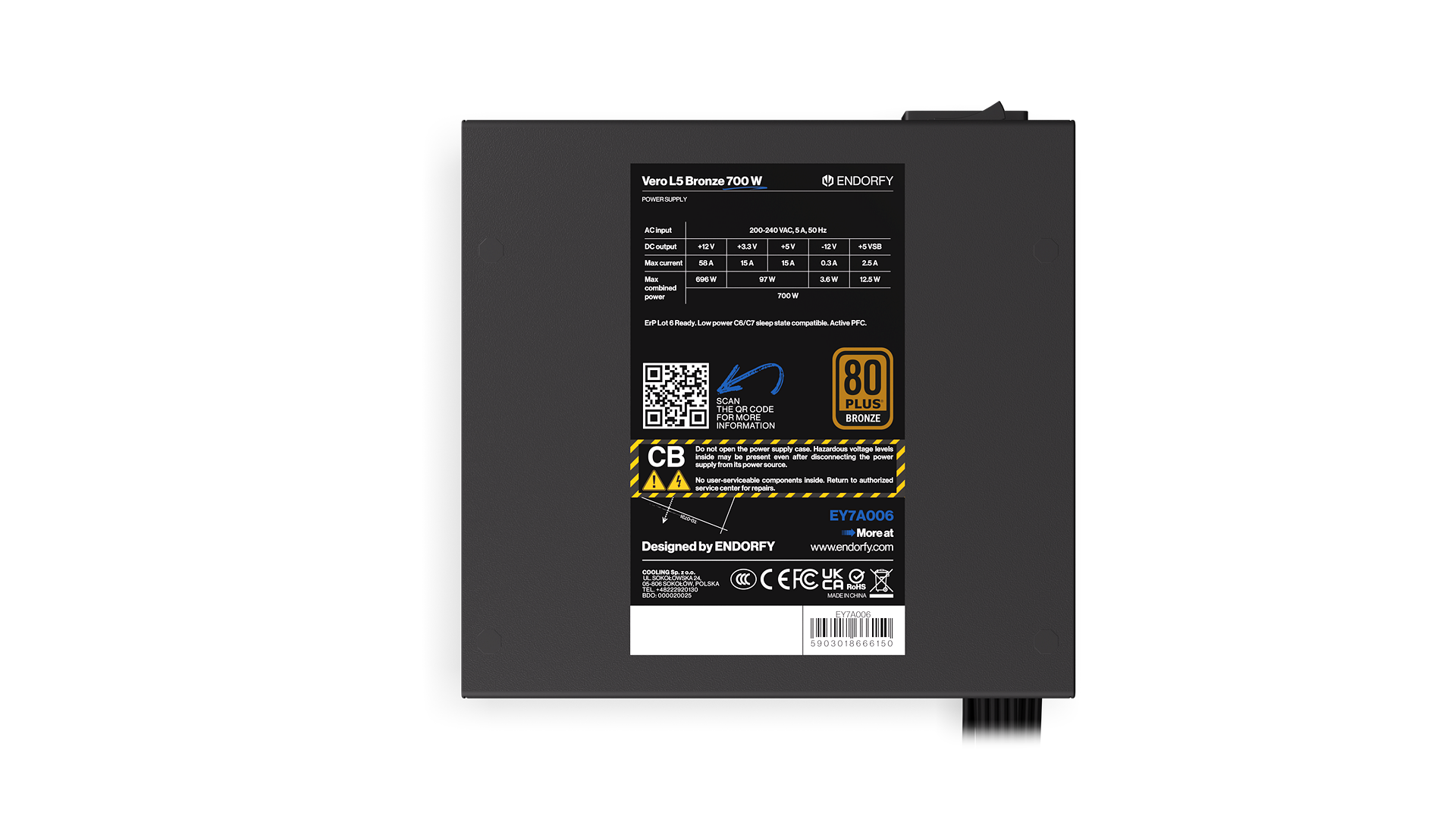 endorfy-vero-l5-bronze-700-w-netzteil-80-plus-bronze image 6