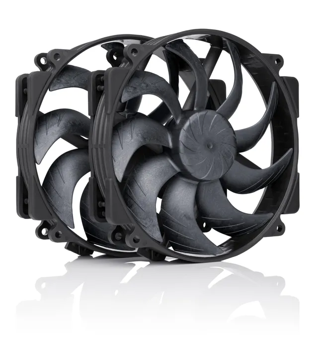 noctua-nf-a14x25r-g2-pwm-sx2-pp-chromax-black-l-fter-140mm-doppel image 1