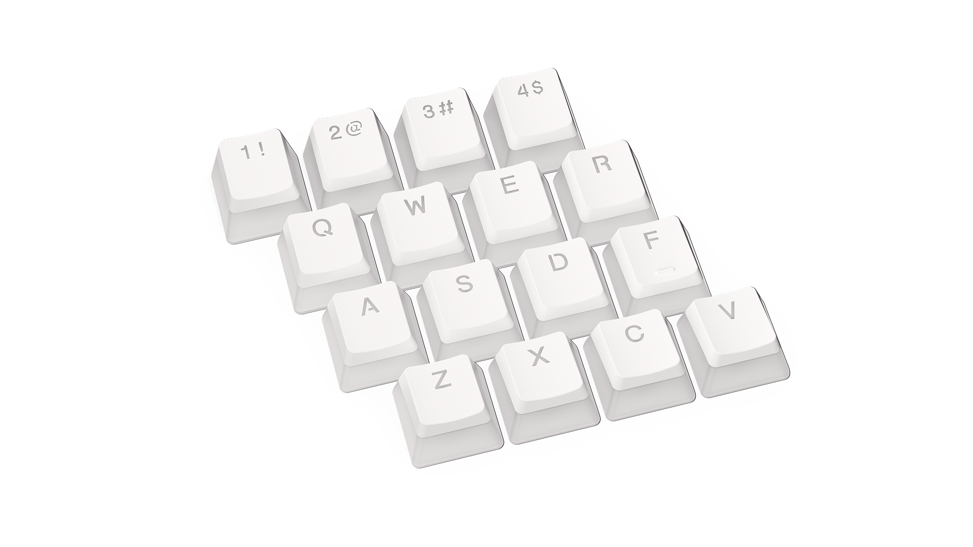 endorfy-thock-pbt-pudding-onyx-white-tastenkappen-104 image 1
