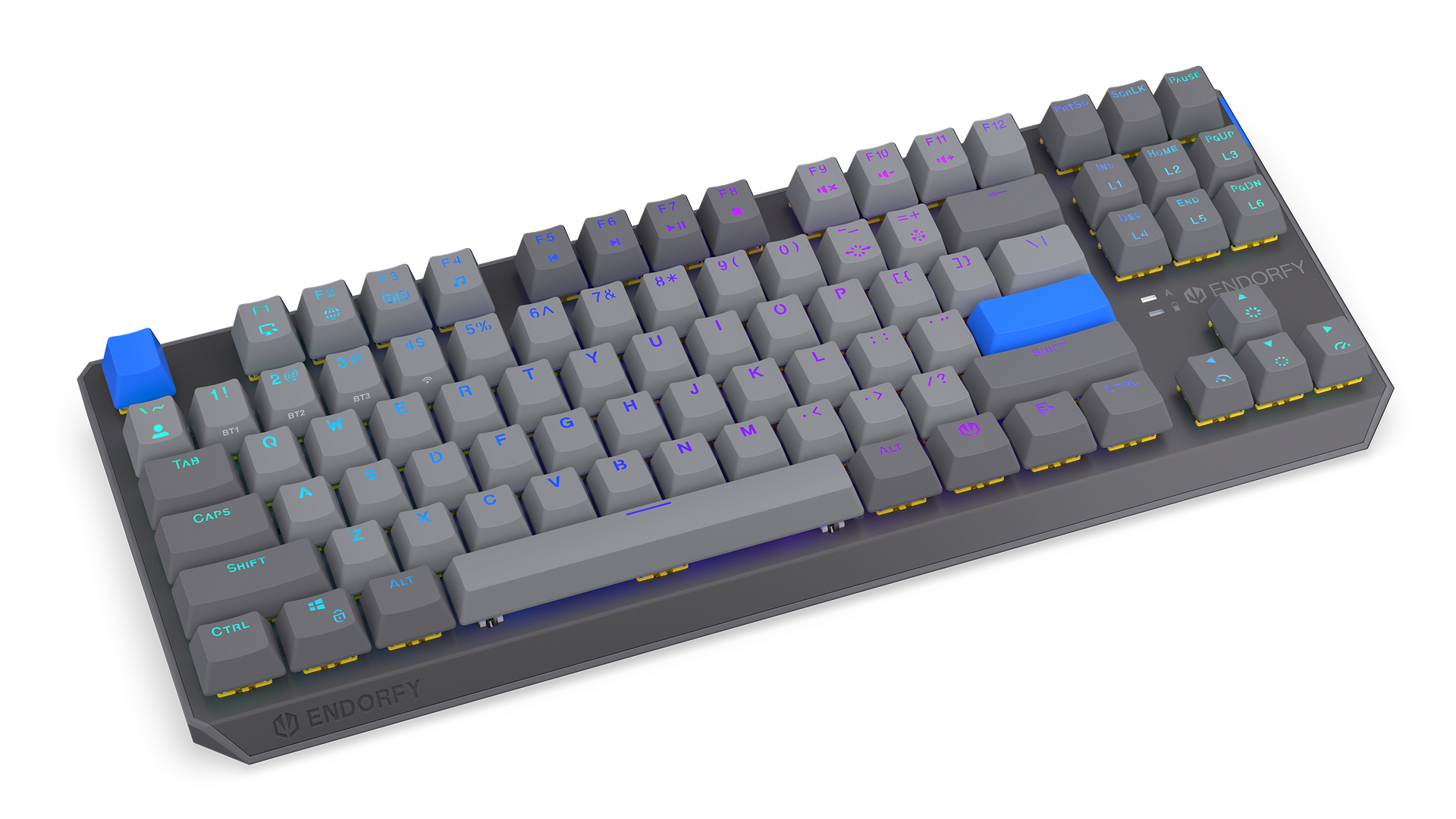 endorfy-thock-v2-tkl-wireless-tastatur-yellow-hot-swap image 2