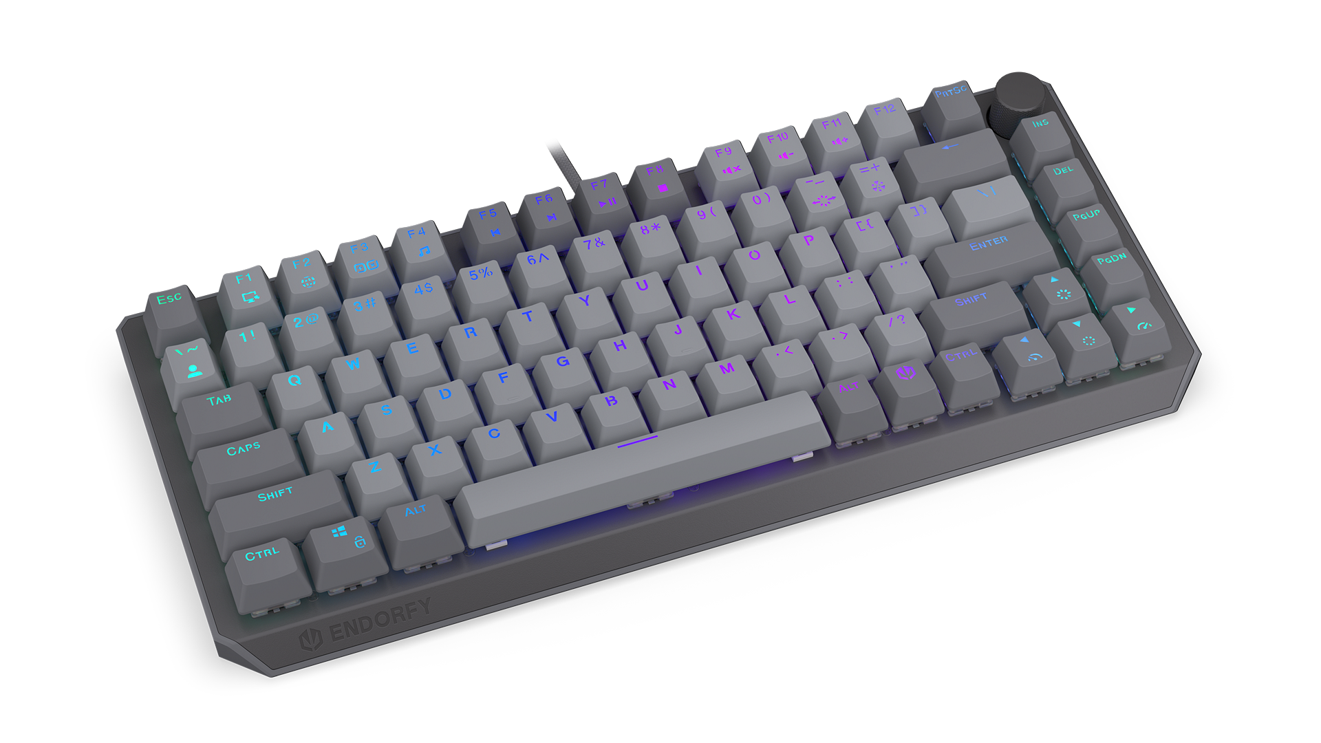endorfy-thock-v2-75-tastatur-kabelgebunden-hot-swap-red image 2