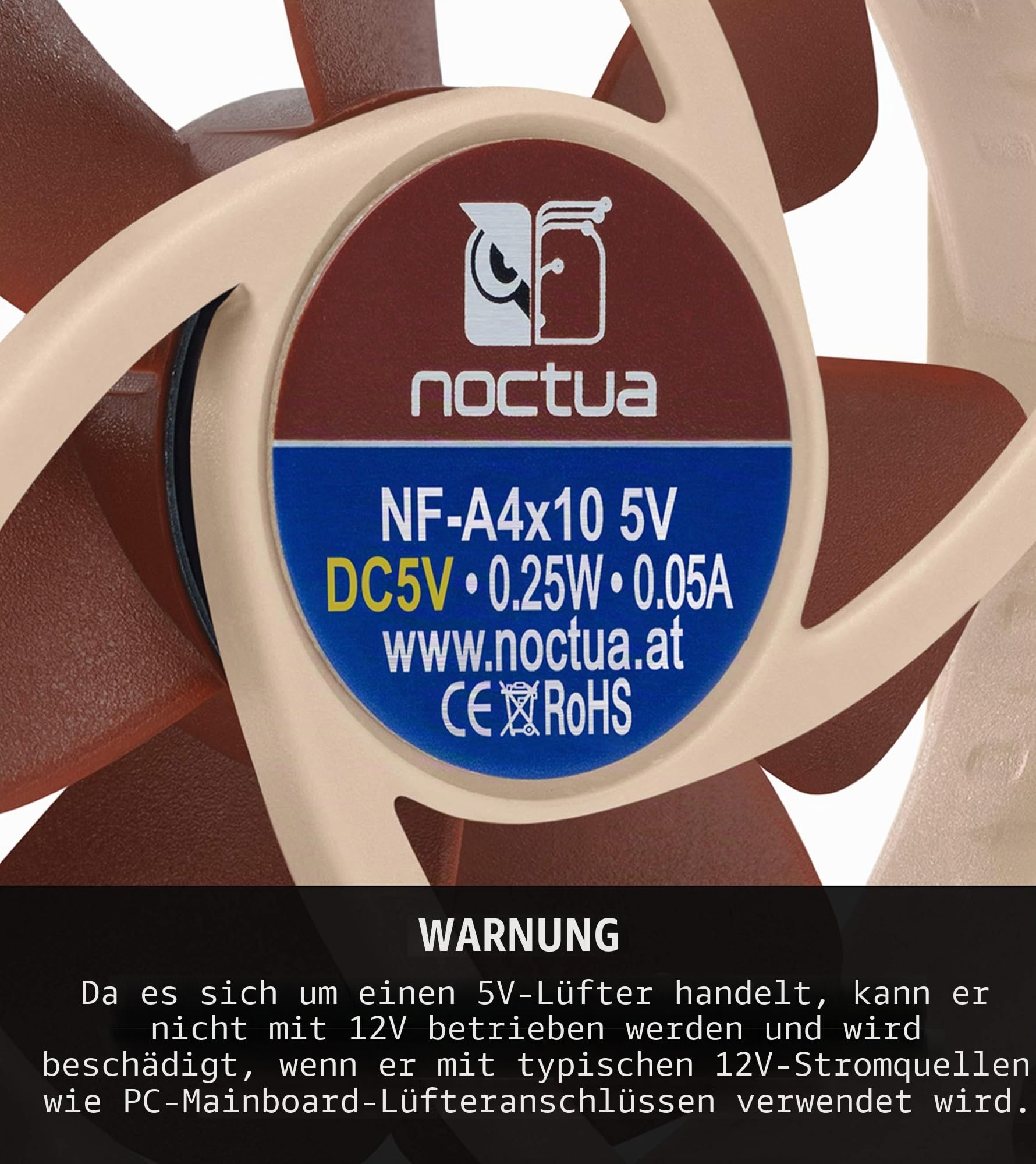 noctua-nf-a4x10-5v-40mm-mini-l-fter-4500-rpm-leise image 3