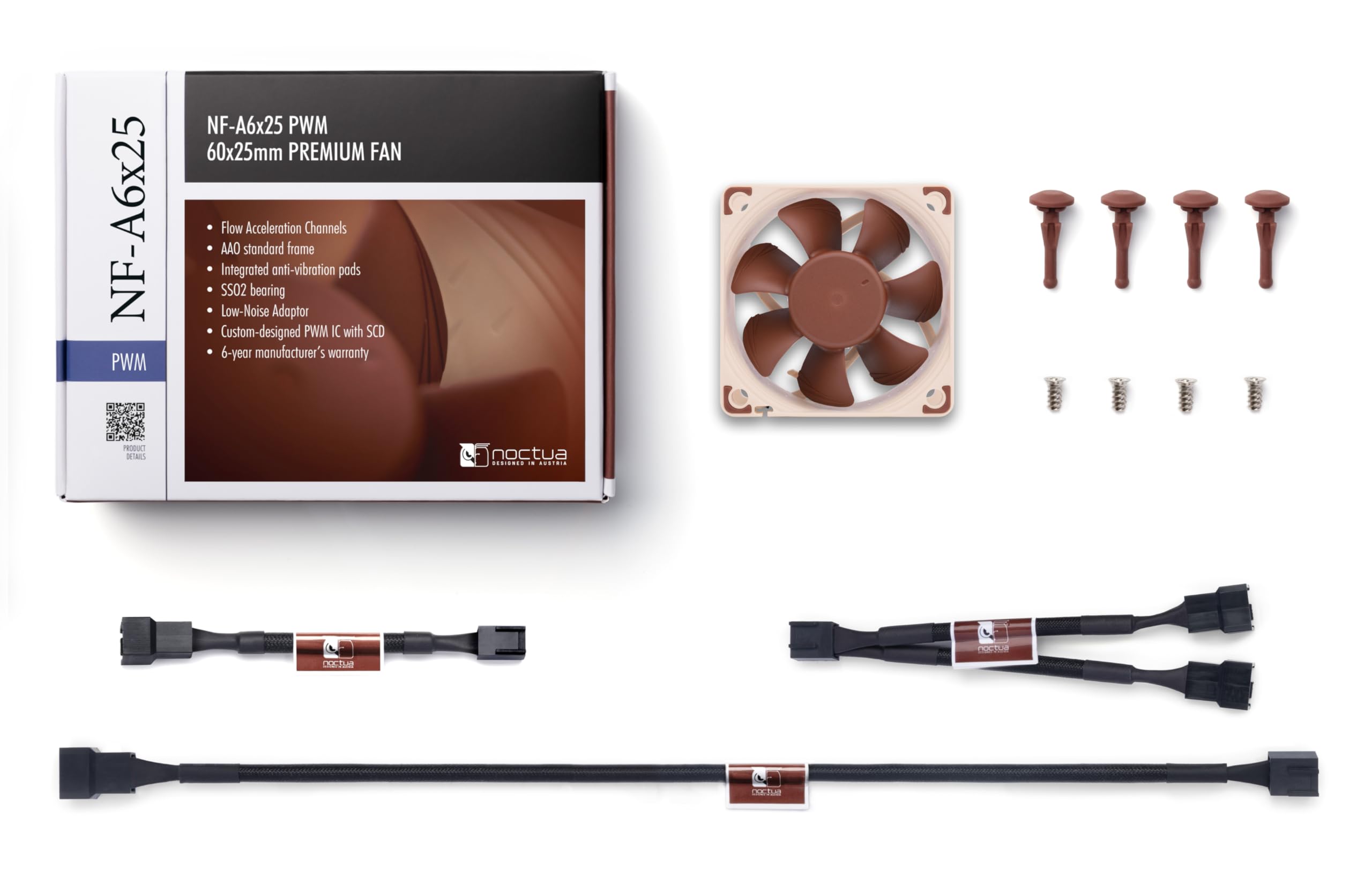 noctua-nf-a6x25-pwm-l-fter-60mm-leise image 5