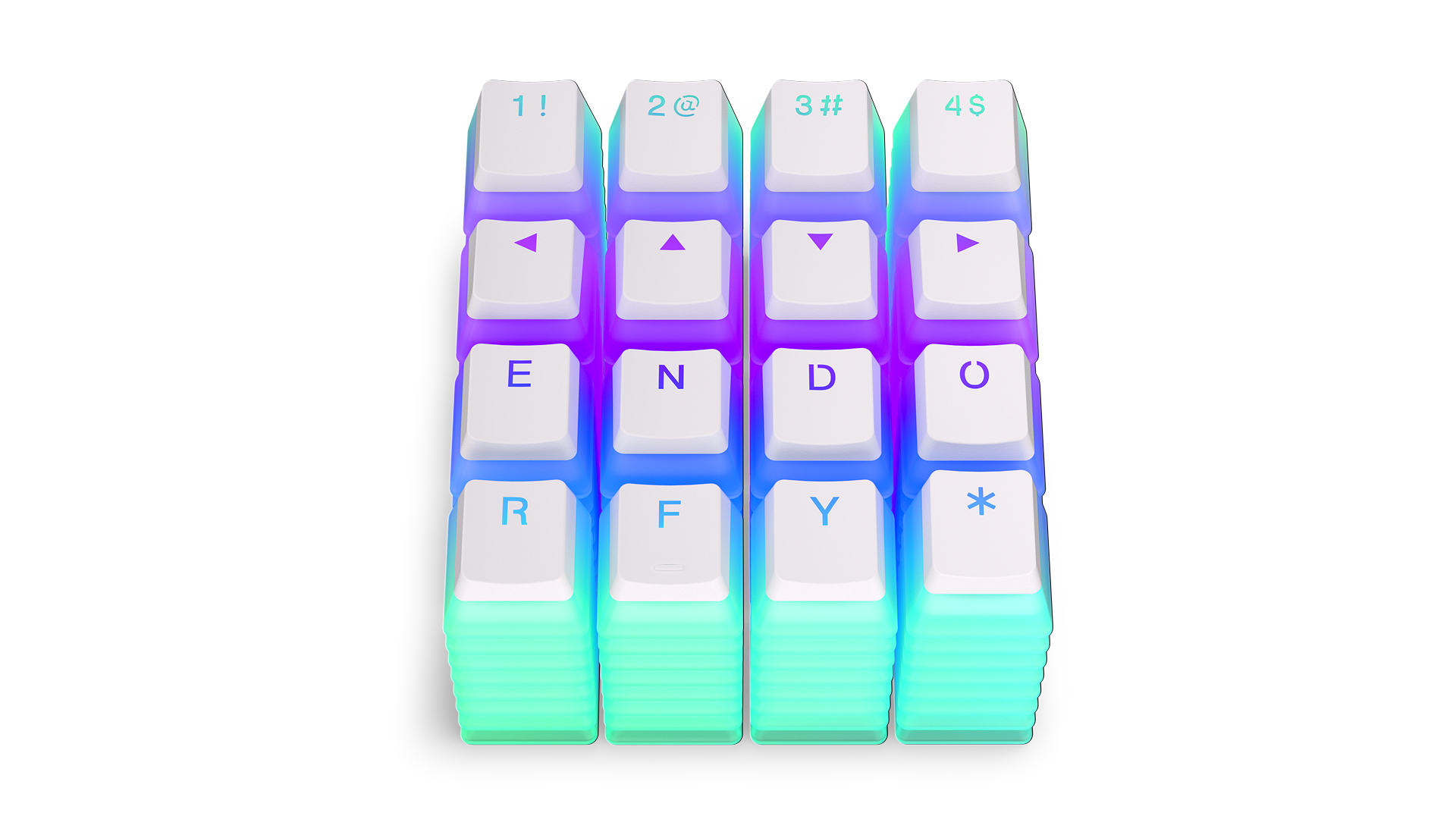 endorfy-thock-pbt-pudding-onyx-white-tastenkappen-104 image 7