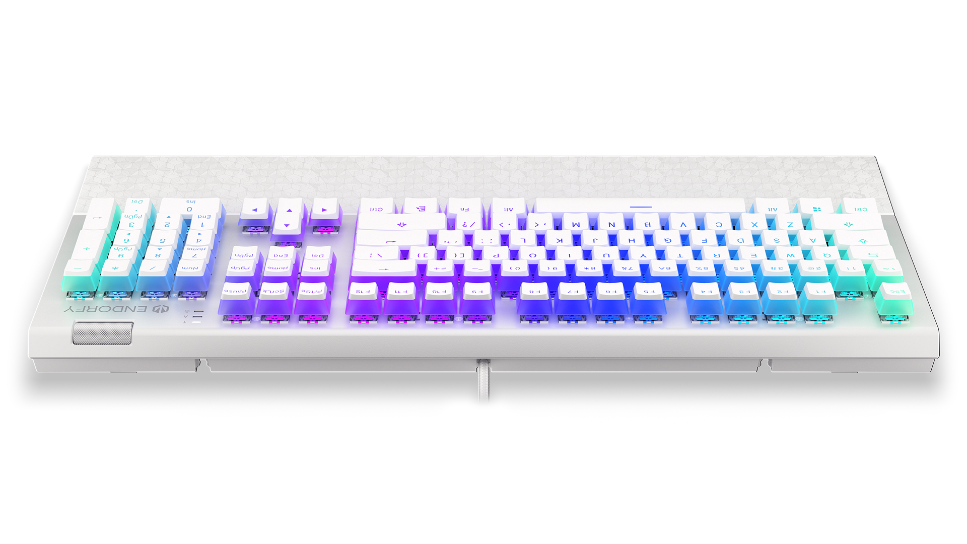 endorfy-omnis-pudding-onyx-white-red-tastatur-argb-pbt image 4