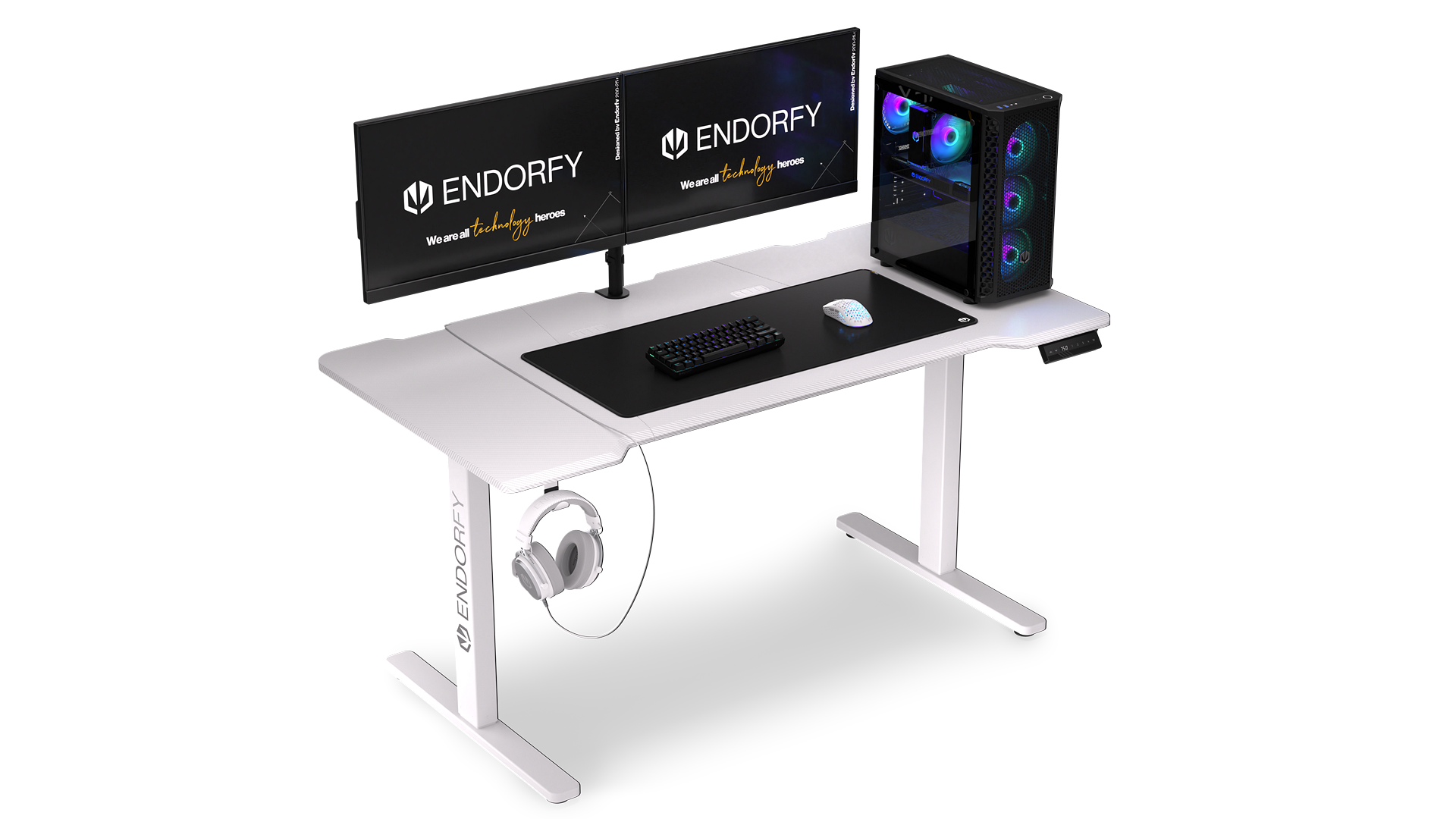 endorfy-atlas-l-electric-schreibtisch-onyx-white-h-henverst image 2