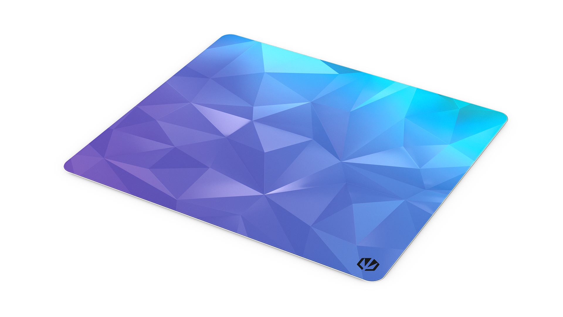 endorfy-crystal-blue-l-mauspad-stoff-blau-geometrisch image 1