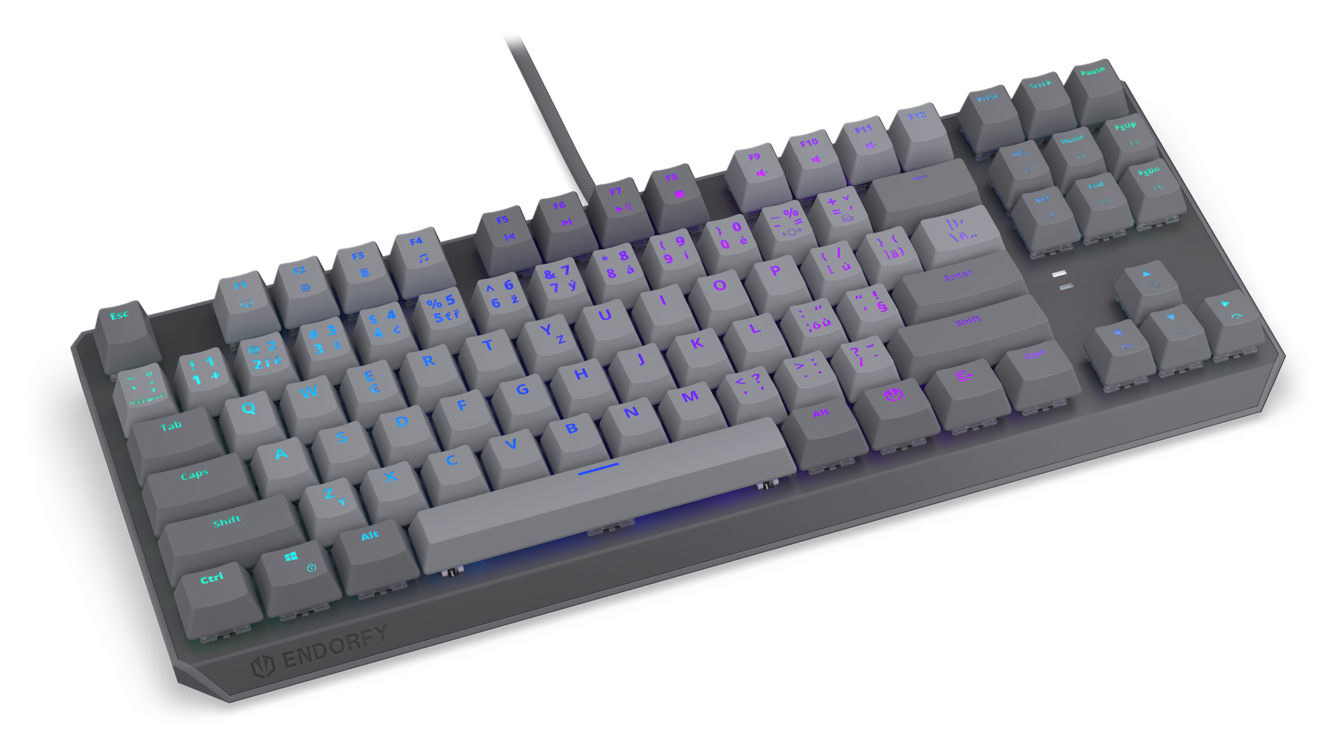 endorfy-thock-v2-tkl-cz-tastatur-87-tasten-endorfy-red image 2