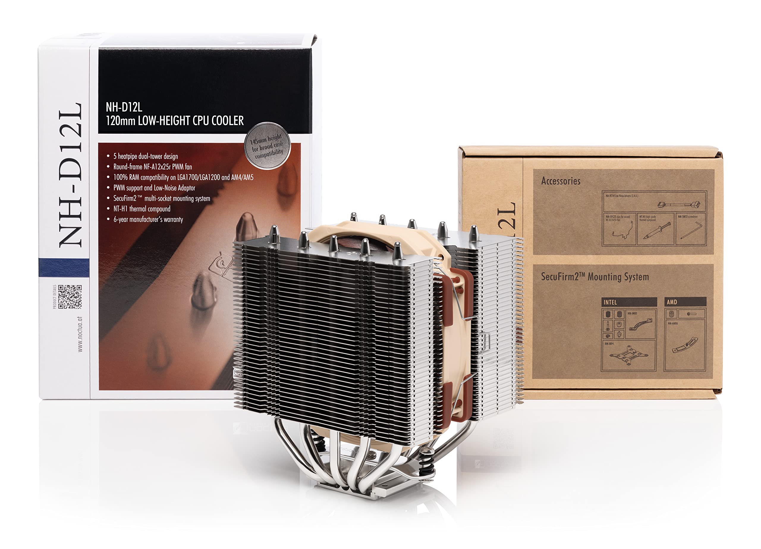 noctua-nh-d12l-dual-tower-cpu-k-hler-120mm-145mm-niedrig image 5