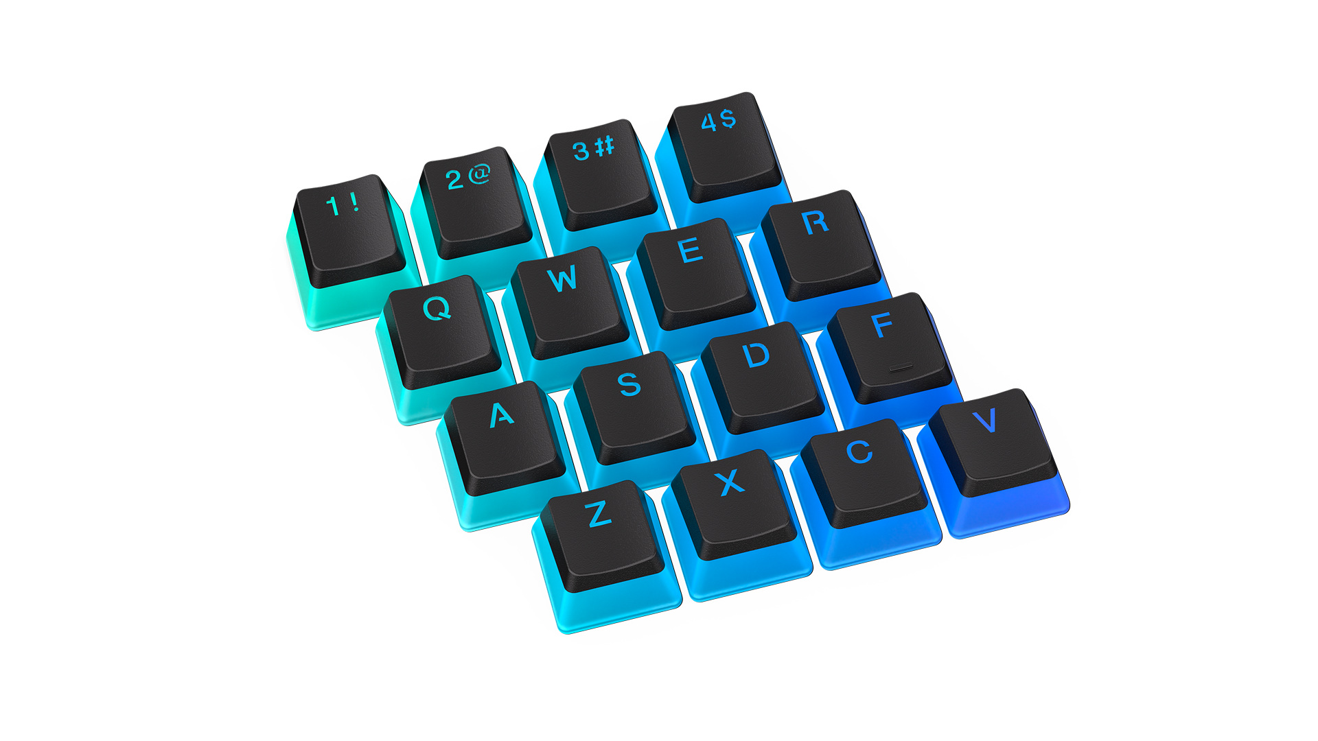 endorfy-thock-pbt-pudding-tastenkappen-104er-set-schwarz image 2