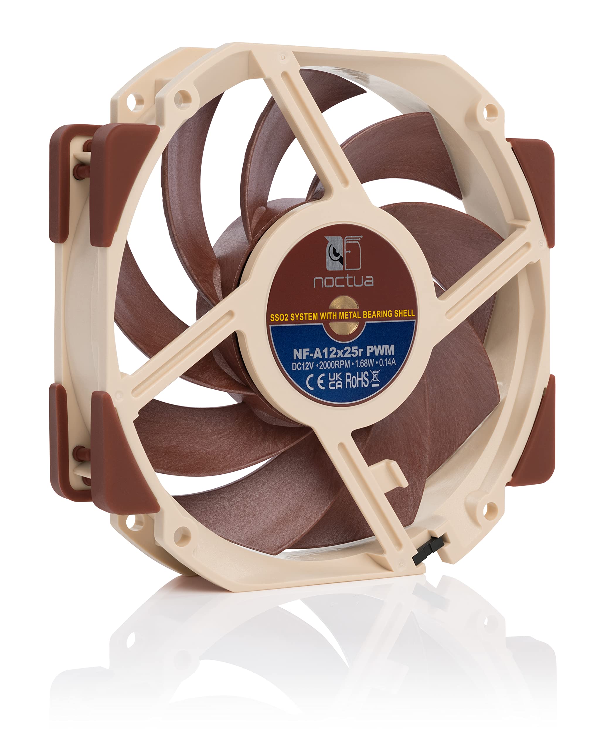 noctua-nf-a12x25r-pwm-120mm-l-fter-rundrahmen-leise image 2