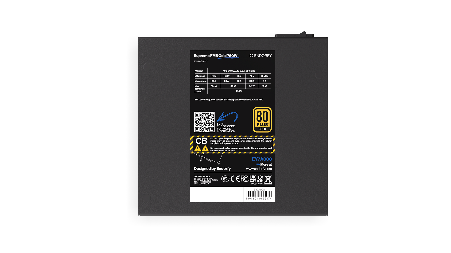 endorfy-supremo-fm5-gold-750-w-netzteil-80-plus-gold image 6