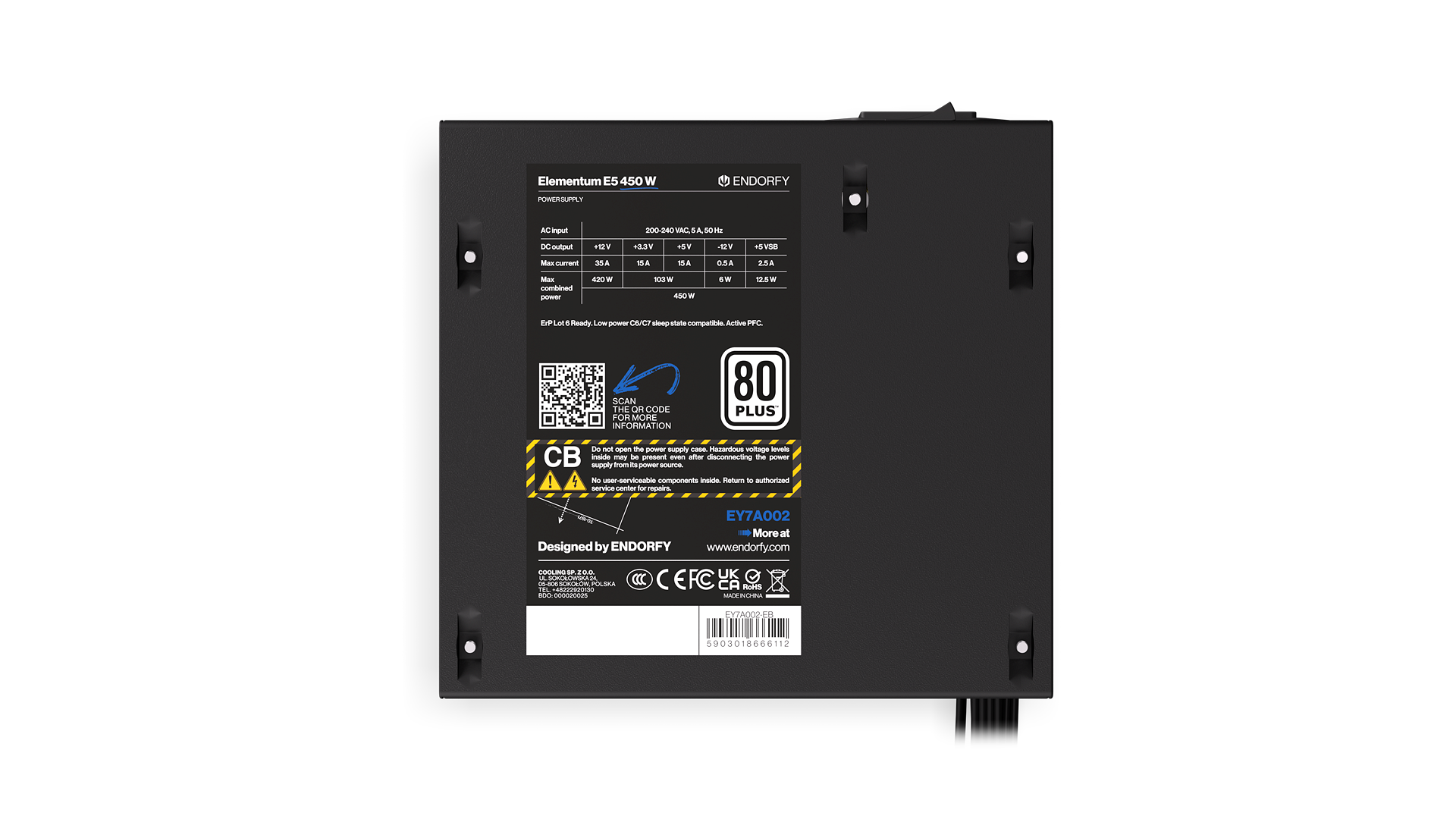 endorfy-elementum-e5-450w-netzteil-80-plus image 6