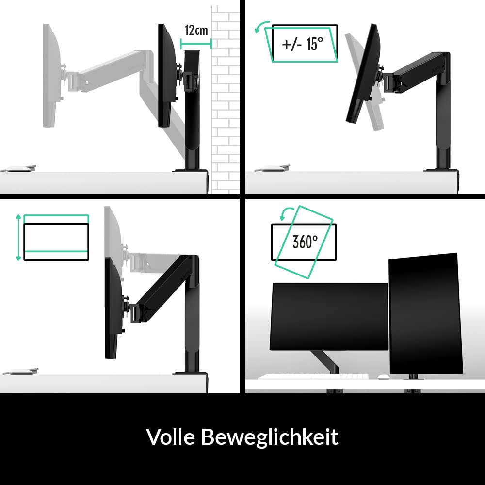 arctic-x1-3d-monitor-halterung-2er-gaslift-schwarz image 5
