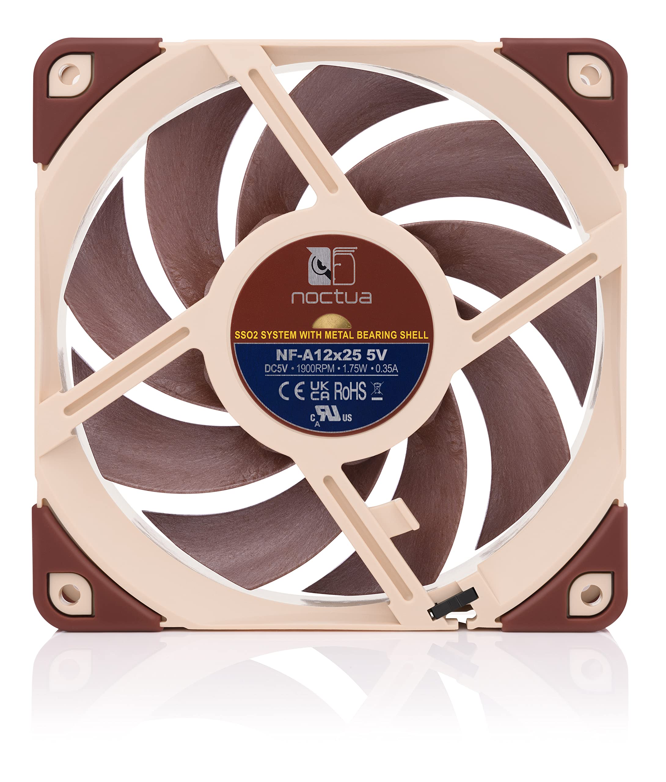 noctua-nf-a12x25-5v-120mm-l-fter-5v-3-pin-leise-21-4-db-a image 4