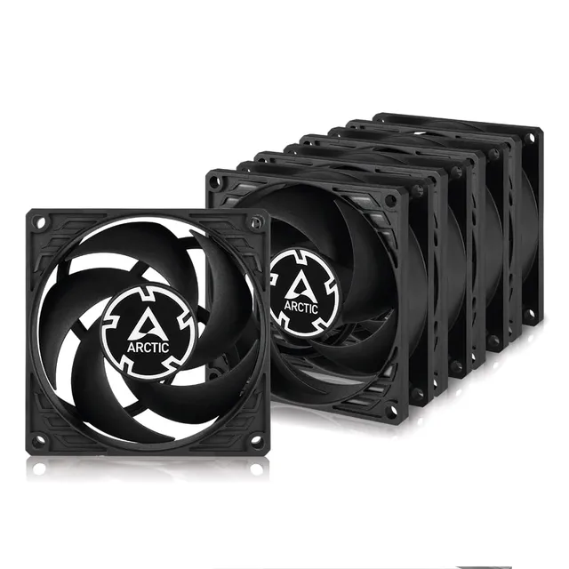 arctic-p8-80mm-geh-usel-fter-5er-pack-schwarz-3000-rpm image 1